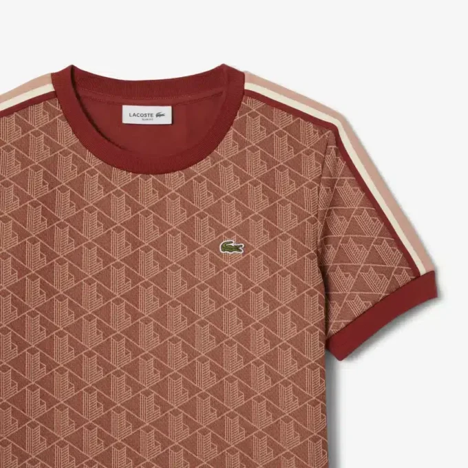 Camiseta Monogram de corte entallado para mujer