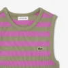 Camiseta sin mangas de rayas para niño