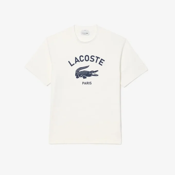 Camiseta unisex de algodón con estampado característico