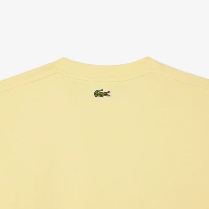 Camiseta unisex de algodón con estampado característico