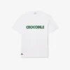 Camiseta unisex de algodón estampada