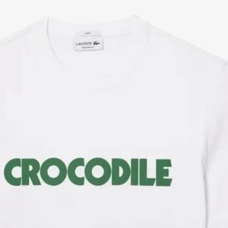 Camiseta unisex de algodón estampada