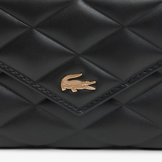 Cartera de piel Crocodelle