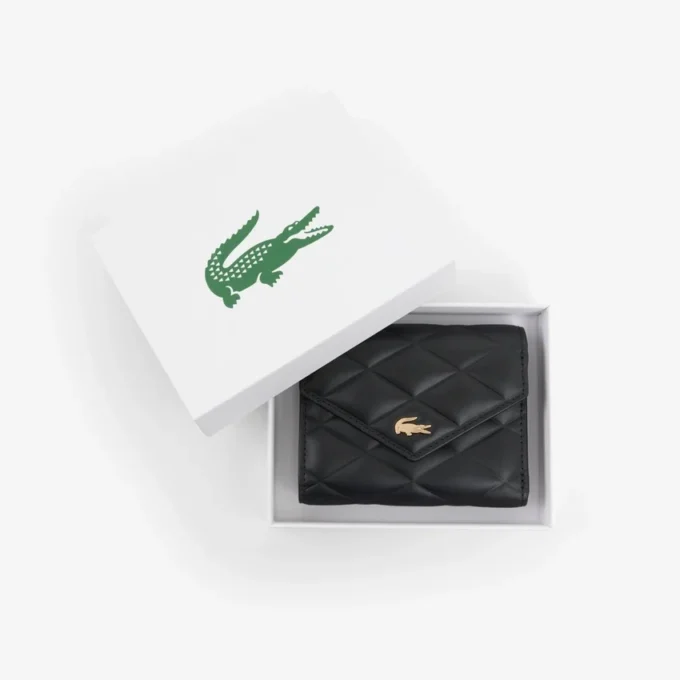 Cartera de piel Crocodelle