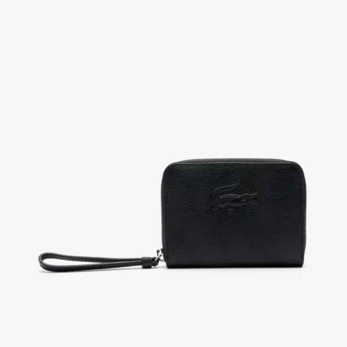 Cartera de piel granulada City Court