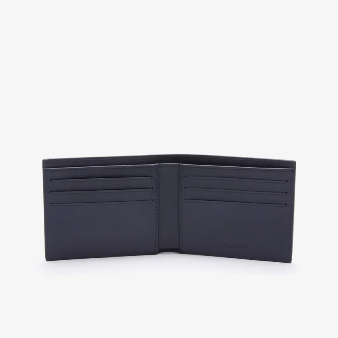 Cartera Fitzgerald de piel repujada