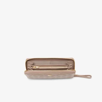 Cartera grande de piel Crocodelle