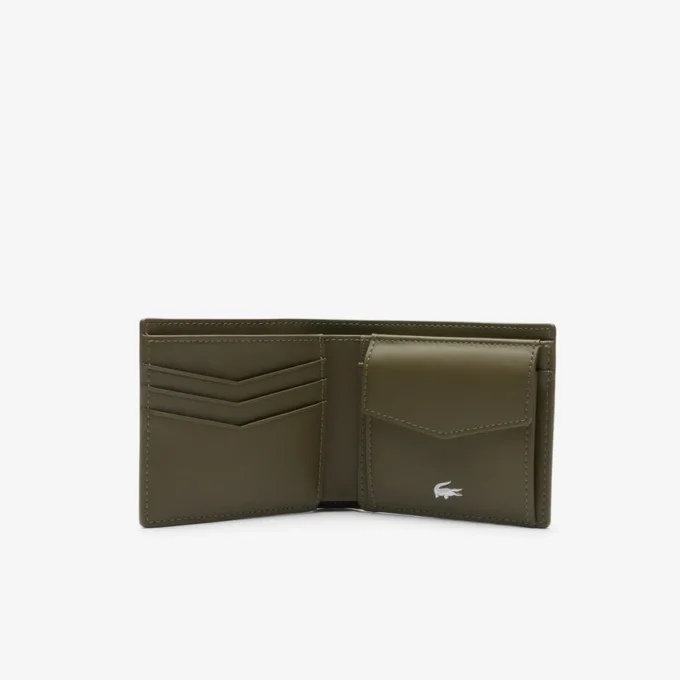 Cartera mediana de piel Ossian