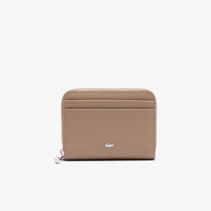 Cartera pequeña con cremallera para uso diario en la ciudad