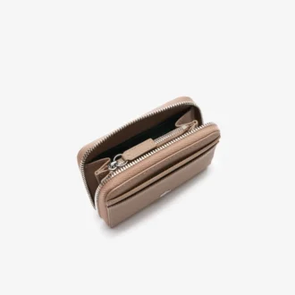 Cartera pequeña con cremallera para uso diario en la ciudad