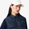 Chaleco acolchado de plumón para mujer