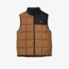 Chaleco acolchado para hombre con capucha desmontable