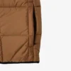Chaleco acolchado para hombre con capucha desmontable