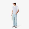 Chaleco de punto trenzado de algodón para hombre