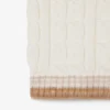 Chaleco de punto trenzado de lana Runway