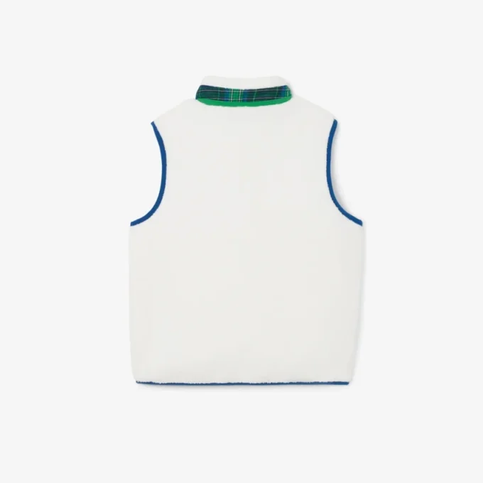 Chaleco sin mangas de forro polar Sherpa para niño