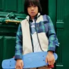 Chaleco sin mangas de forro polar Sherpa para niño