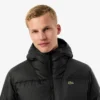 Chaqueta acolchada con capucha repelente al agua para hombre Chaqueta acolchada con capucha repelente al agua para hombre