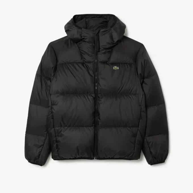 Chaqueta acolchada con capucha repelente al agua para hombre Chaqueta acolchada con capucha repelente al agua para hombre