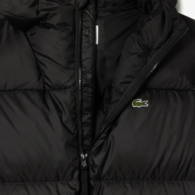 Chaqueta acolchada con capucha repelente al agua para hombre Chaqueta acolchada con capucha repelente al agua para hombre