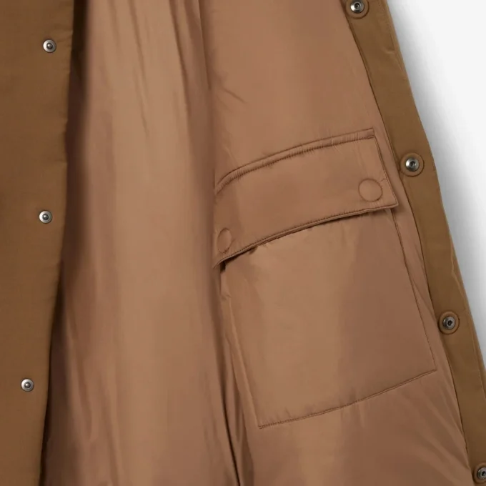 Chaqueta acolchada de mezcla de lana Runway