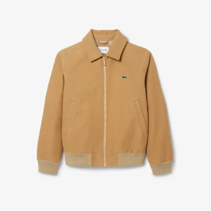 Chaqueta acolchada de molesquín para hombre