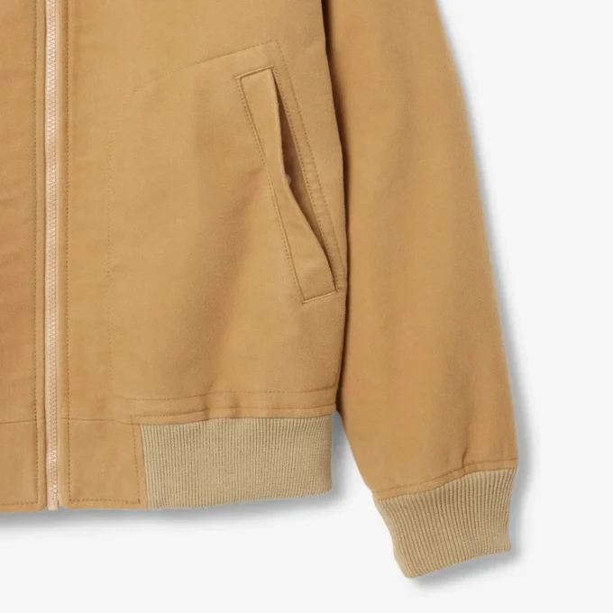 Chaqueta acolchada de molesquín para hombre