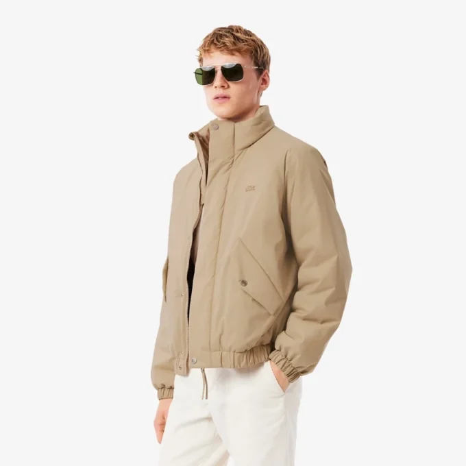Chaqueta acolchada repelente al agua para hombre