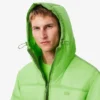 Chaqueta acolchada repelente al agua para hombre