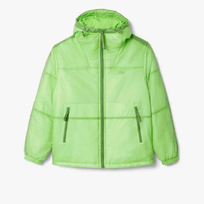 Chaqueta acolchada repelente al agua para hombre