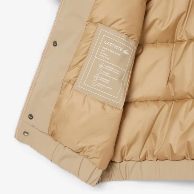 Chaqueta acolchada repelente al agua para hombre