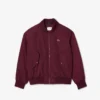 Chaqueta bomber oversize con puños acanalados para mujer