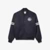 Chaqueta bomber repelente al agua con insignia bordada para hombre