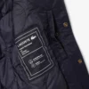 Chaqueta bomber repelente al agua con insignia bordada para hombre