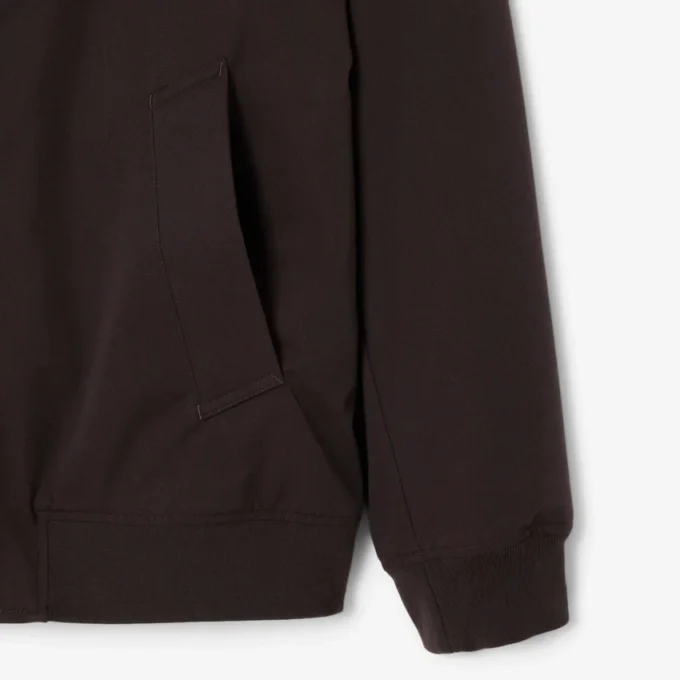 Chaqueta bomber retro con insignia y repelente al agua