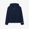 Chaqueta con capucha de franela de mezcla de lana para hombre
