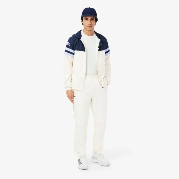 Chaqueta con capucha repelente al agua de Tenis para hombre