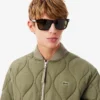 Chaqueta con insignia repelente al agua para hombre