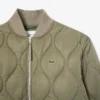 Chaqueta con insignia repelente al agua para hombre