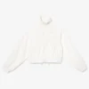 Chaqueta corta con cremallera para mujer