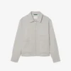 Chaqueta corta con textura