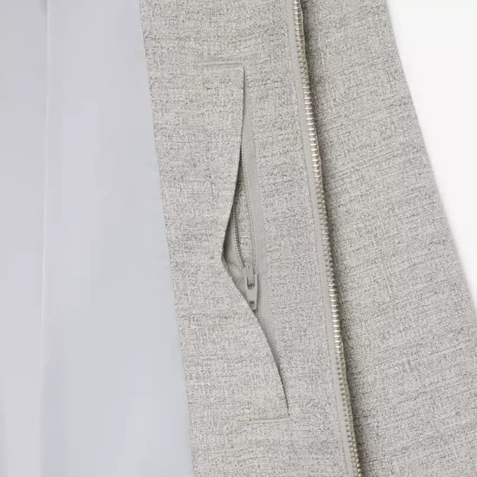 Chaqueta corta con textura