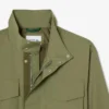 Chaqueta cortavientos repelente al agua de longitud media