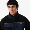 Chaqueta de forro polar Sherpa con bloques de color para hombre