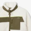 Chaqueta de forro polar Sherpa con bloques de color para hombre