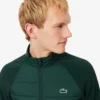 Chaqueta de golf acolchada de cuello alto para hombre