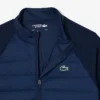 Chaqueta de golf acolchada de cuello alto para hombre