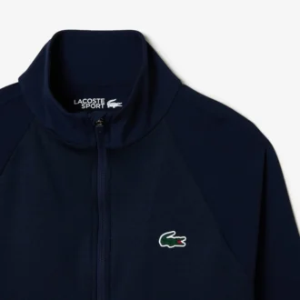 Chaqueta de golf con cremallera y corte entallado para mujer