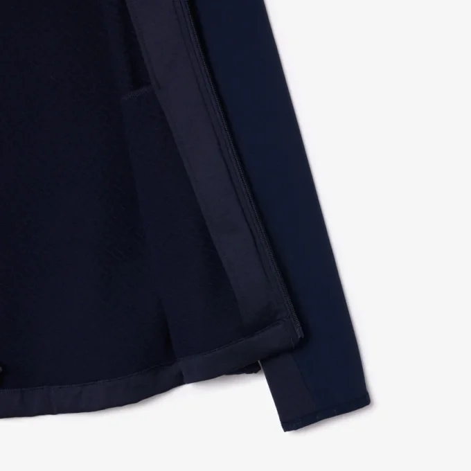 Chaqueta de golf con cremallera y corte entallado para mujer