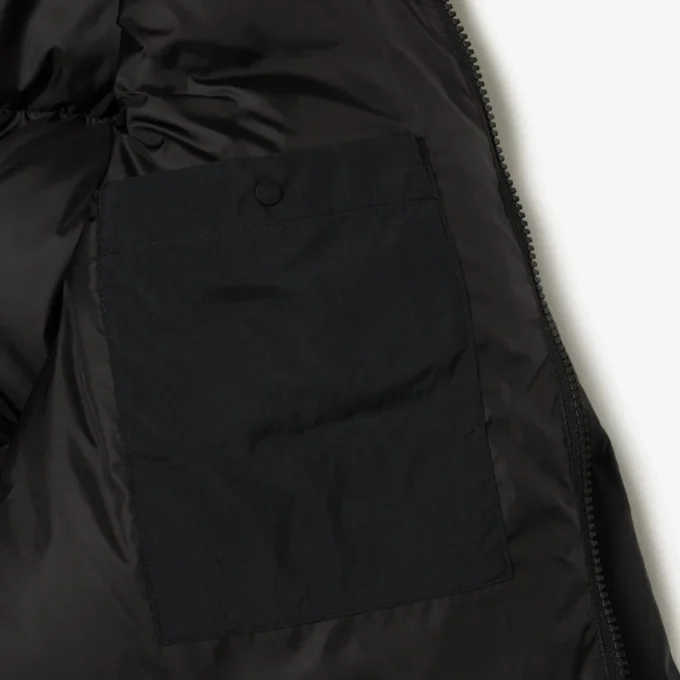 Chaqueta de plumón con capucha de corte holgado para mujer